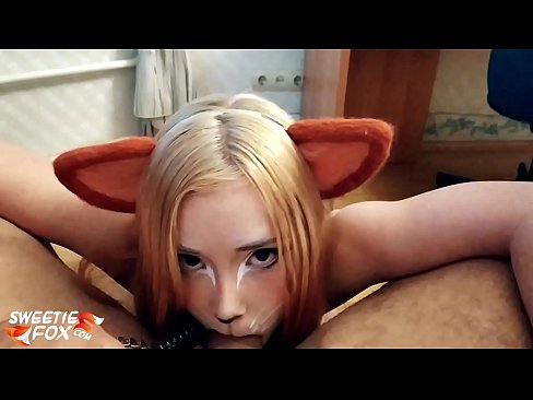 ❤️ Кицунэ глытае член і канчае ў рот ️❌ Чербанне у порна be.hdporn24.ru ❌